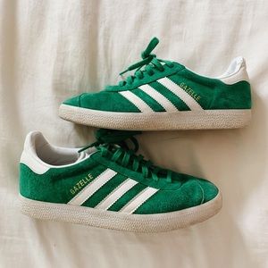 GREEN GAZELLE ADIDAS SNEAKERS💚💚
